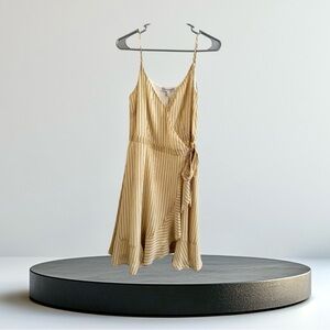 Cupcakes & Cashmere Beige Asymmetrical Dress